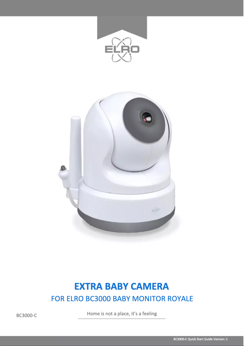 Image de la première page du manuel de l'appareil BC3000-C