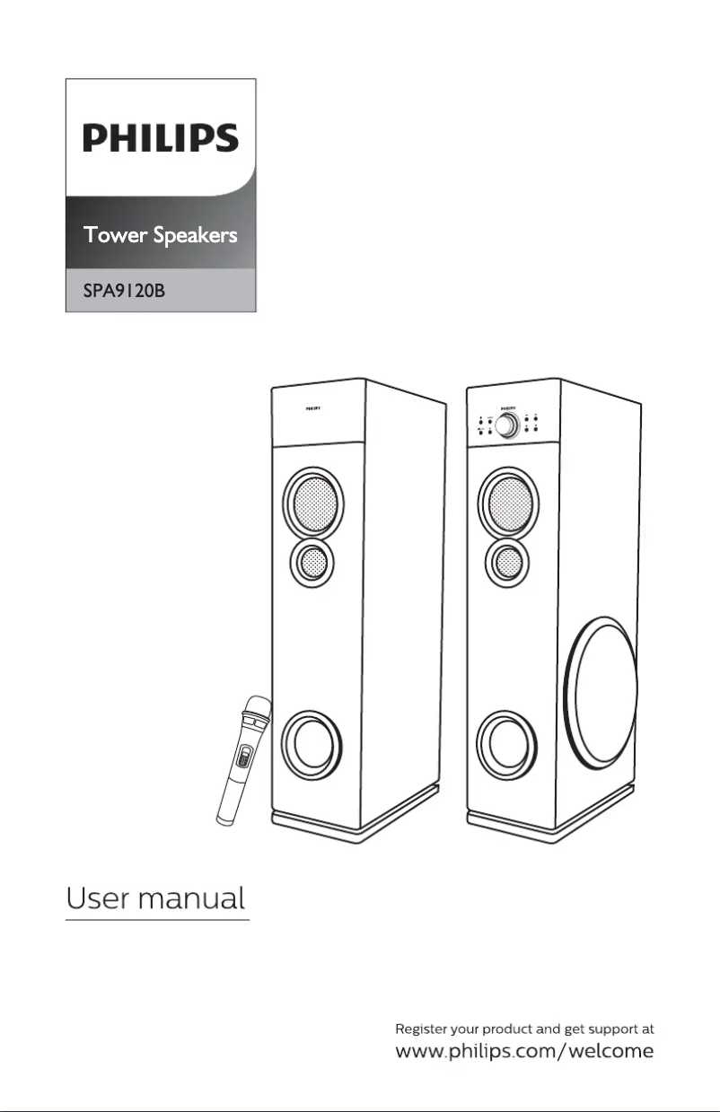 Imagen de la primera página del manual del dispositivo SPA9120B