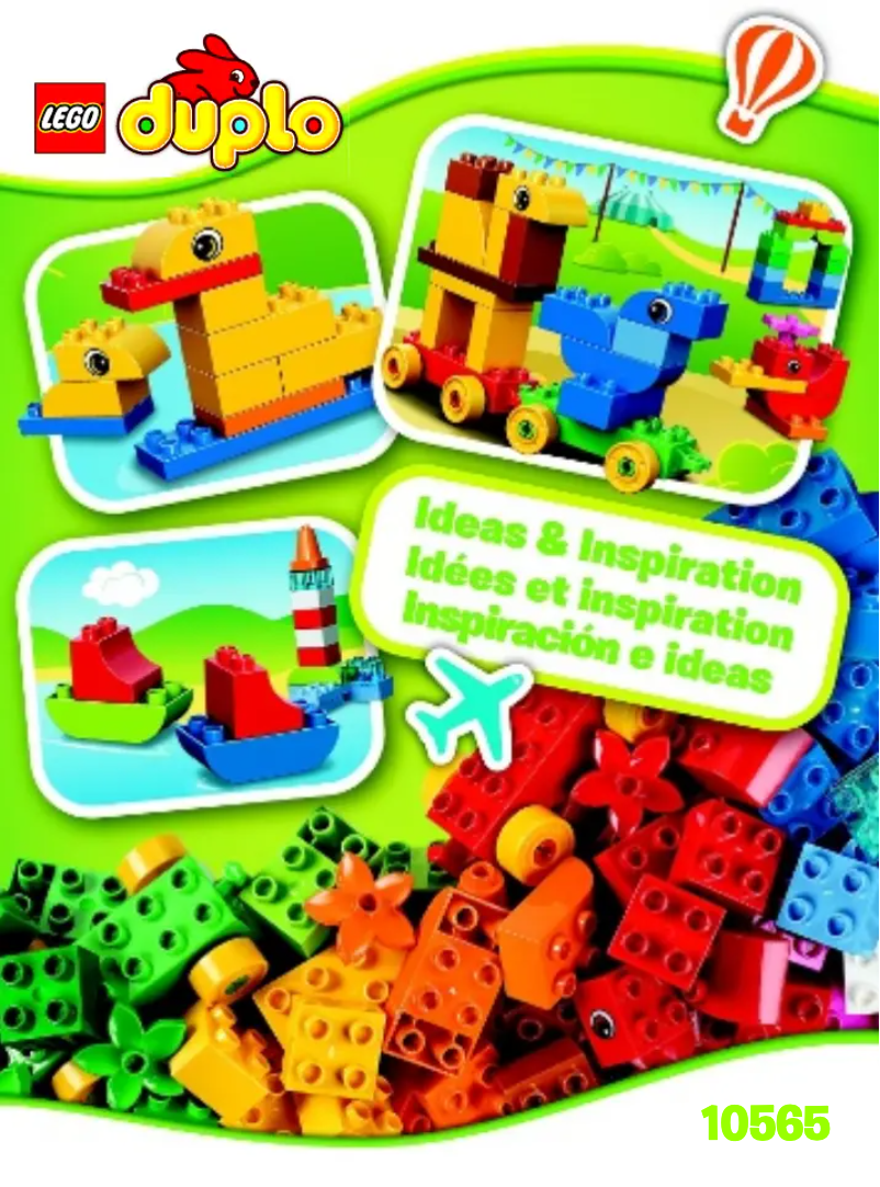 Page n°1 - Manuel utilisateur Lego Duplo 10565