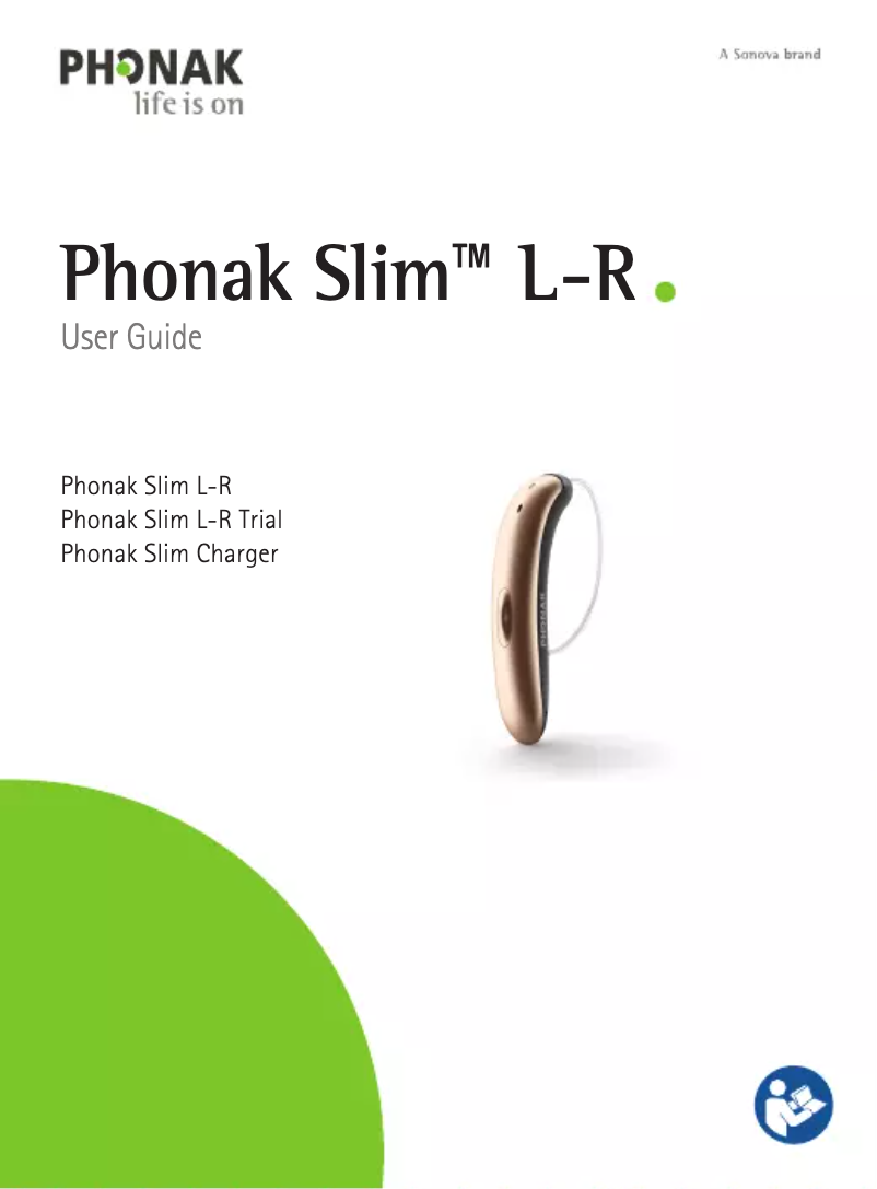 Image de la première page du manuel de l'appareil Slim L-R