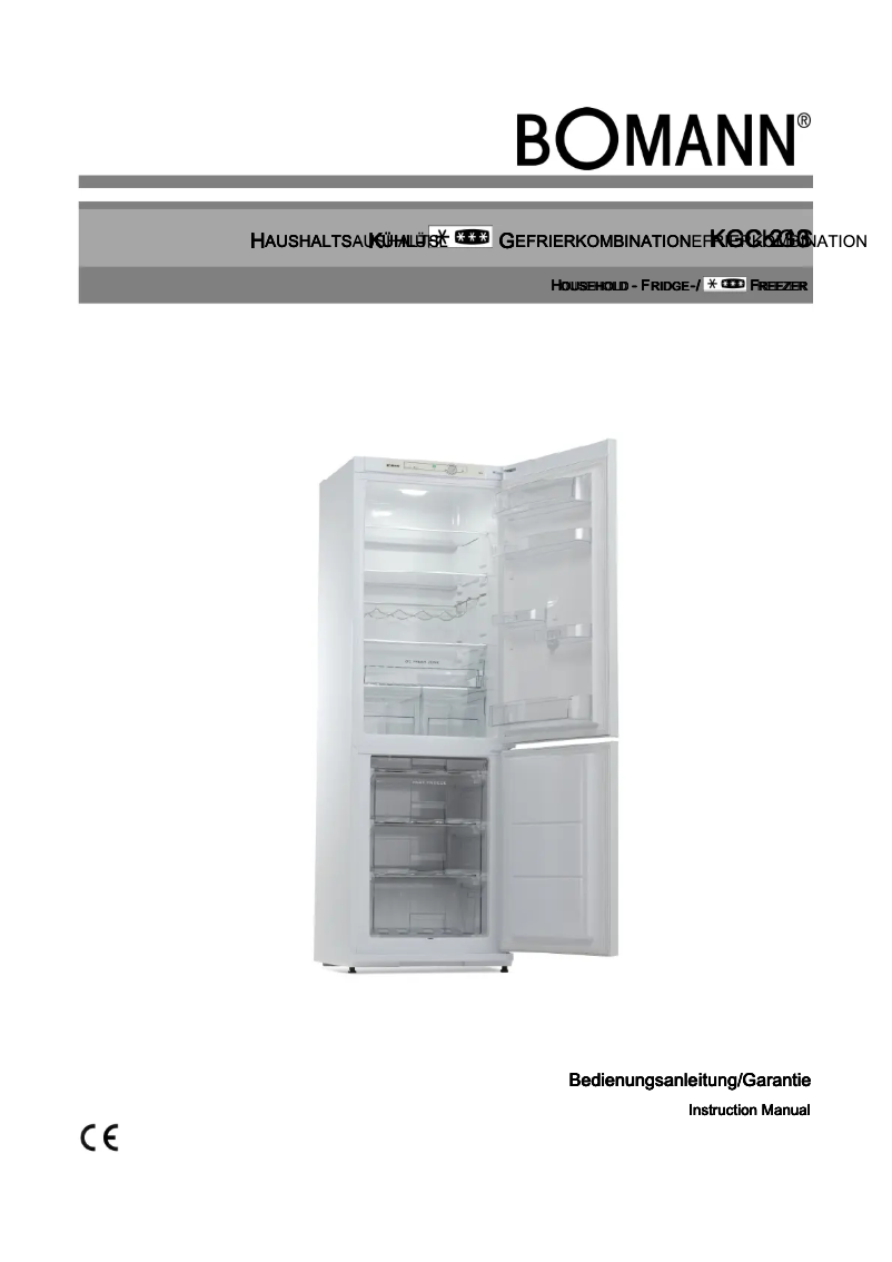 Image de la première page du manuel de l'appareil KGC 213