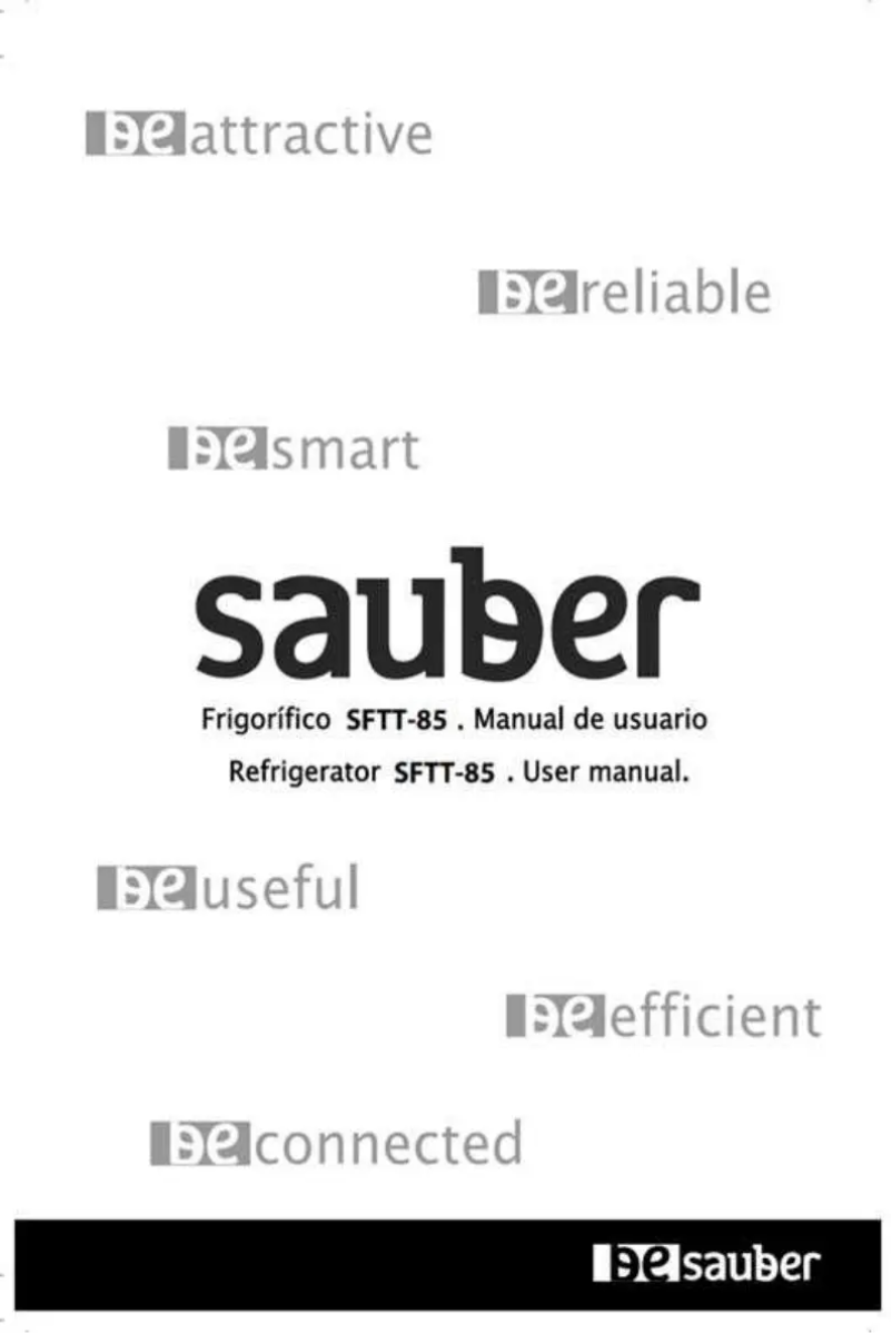 Page 1 de la notice Manuel utilisateur Sauber SFTT-85