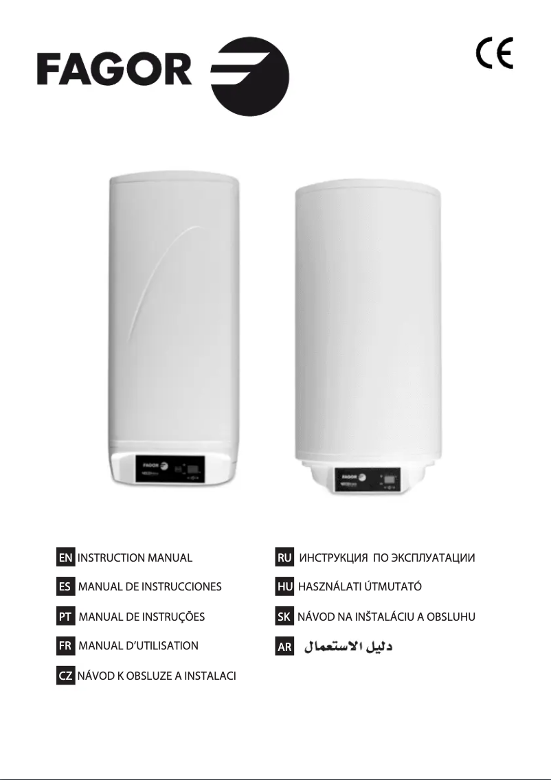 Page 1 de la notice Manuel utilisateur Fagor CB-150ECO