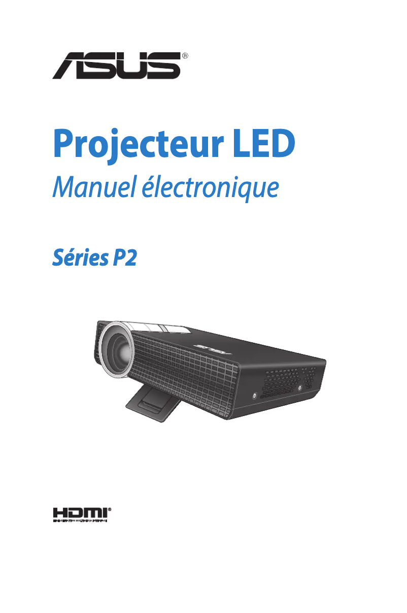 Page 1 de la notice Manuel utilisateur Asus P2E
