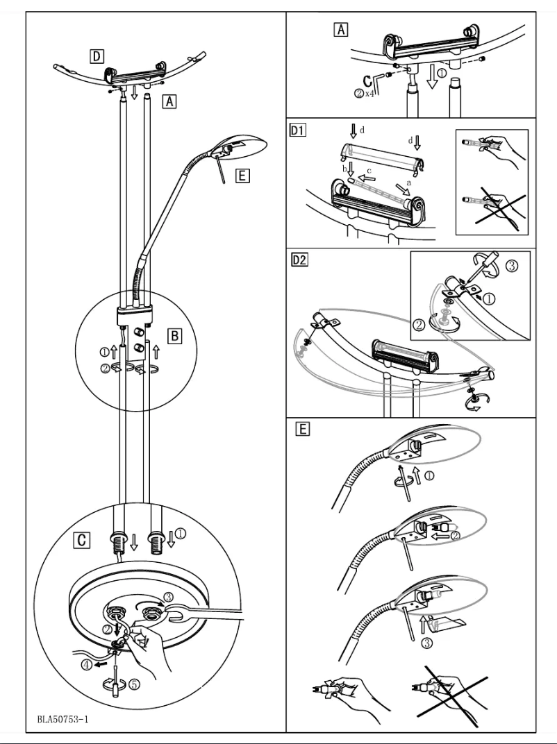 Image de la première page du manuel de l'appareil Baya