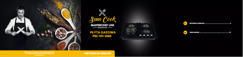 Image de la première page du manuel de l'appareil PSC-VH-1060