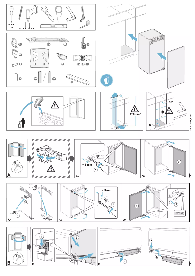 Imagen de la primera página del manual del dispositivo RF282303