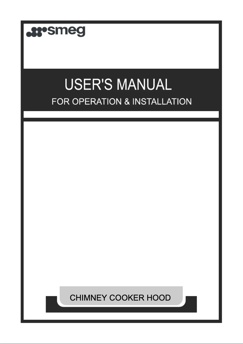 Page n°1 - Manuel utilisateur Smeg STB90LEDSS