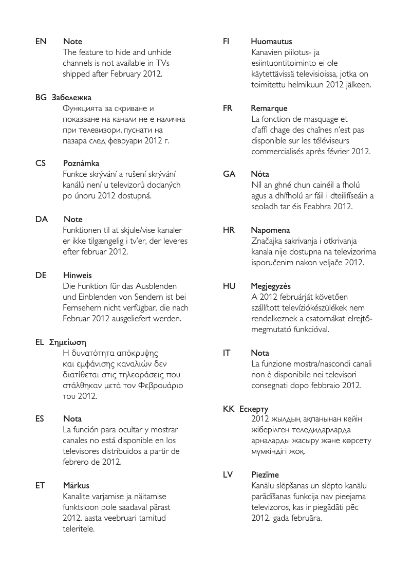 Page 1 of the manual User Manual Philips 42PFL7696H
