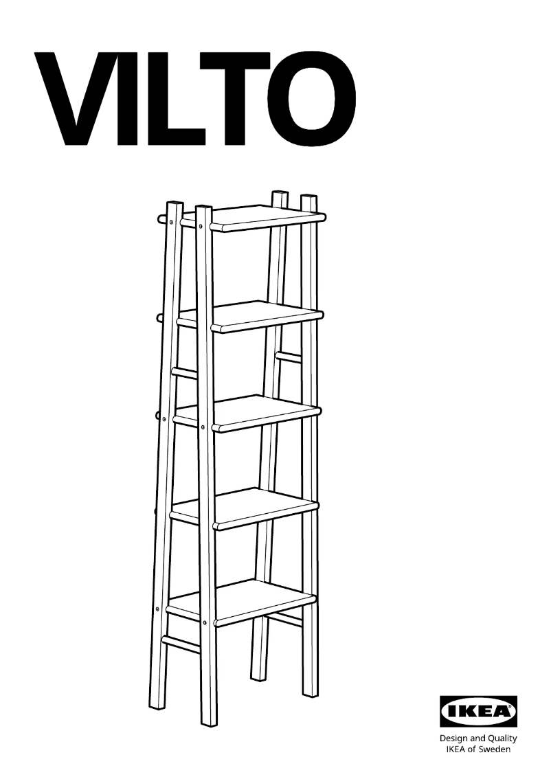 Page 1 de la notice Manuel utilisateur Ikea VILTO 103.444.55