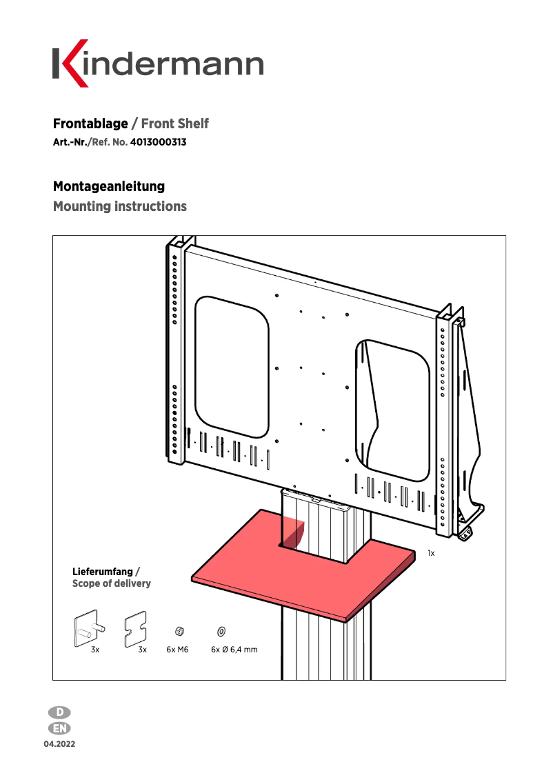 Image de la première page du manuel de l'appareil 4013000313