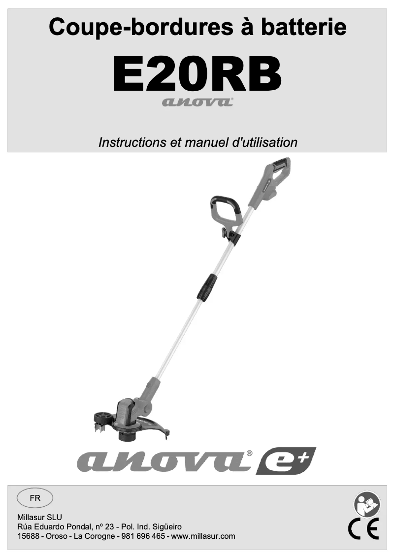 Página 1 del manual Manual de usuario Anova E20RB