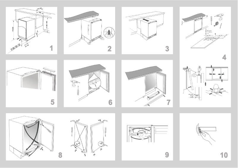 Page n°1 - Manuel utilisateur Gorenje RIU6F091AWUK