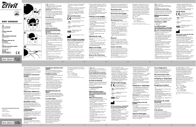 Image de la première page du manuel de l'appareil IAN 282813