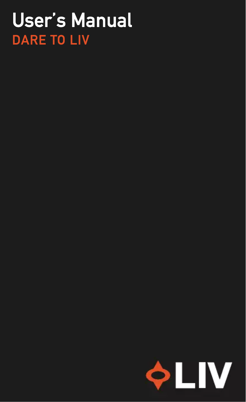 Page n°1 - Manuel utilisateur LIV GX-AC