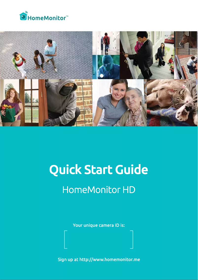 Page n°1 - Manuel utilisateur Y-cam HomeMonitor HMHDI05