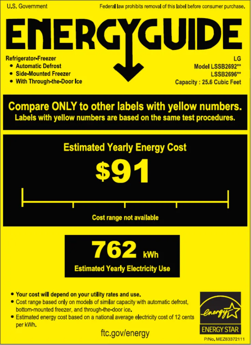 Image de la première page du manuel de l'appareil LSSB2696BD