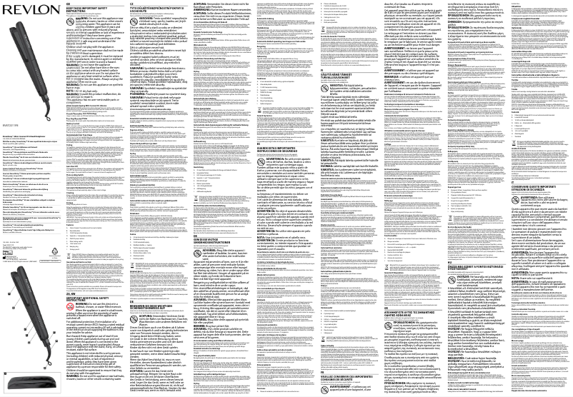 Image de la première page du manuel de l'appareil SmoothStay RVST2211PEAW