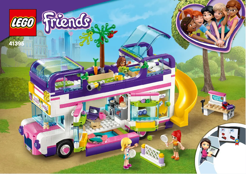 Página 1 del manual Manual de usuario Lego Friends 41395