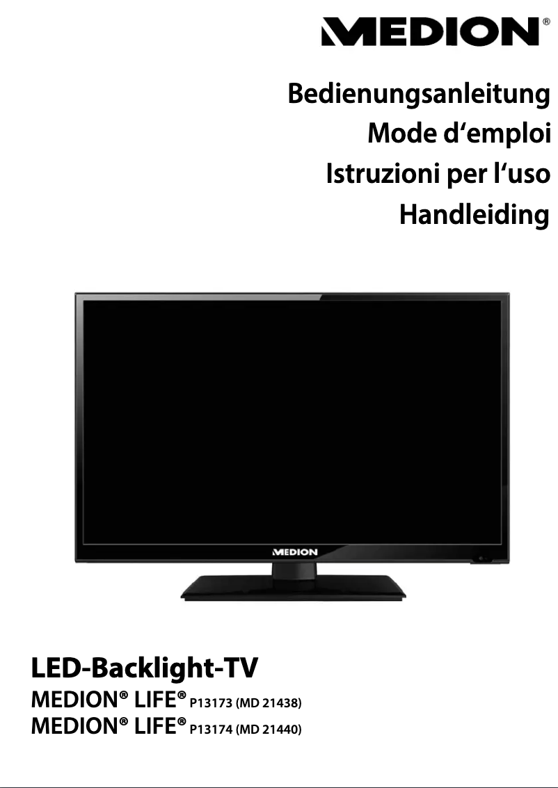 Page 1 de la notice Manuel utilisateur Medion LIFE P13173 (MD 21438)