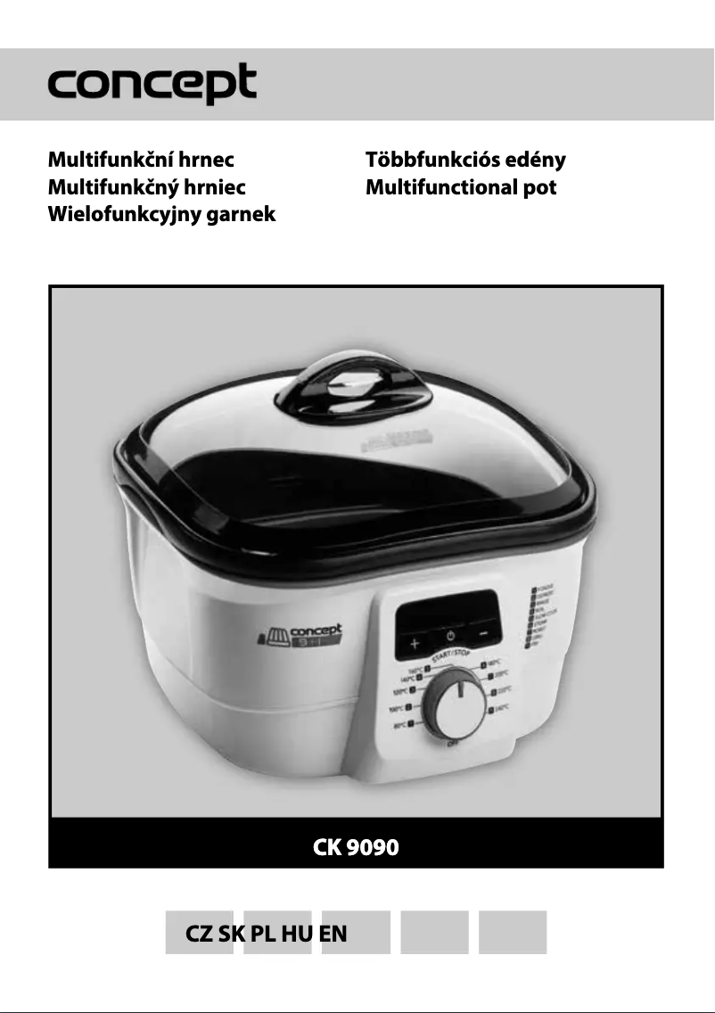 Image de la première page du manuel de l'appareil CK-9090