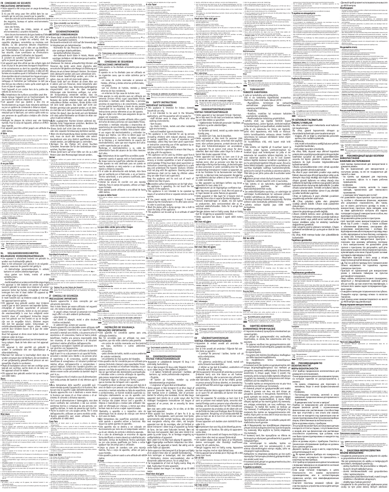 Page 1 de la notice Manuel utilisateur Tefal Ultracompact Grill GC3025