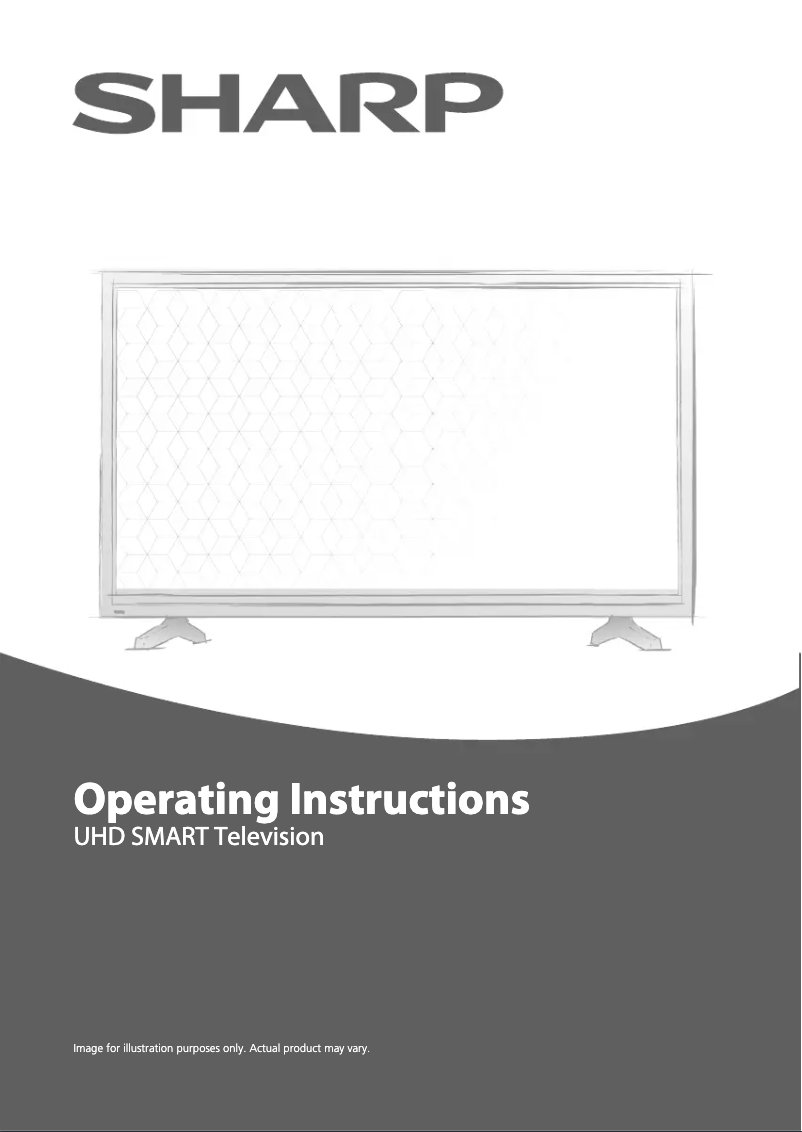 Page 1 de la notice Manuel utilisateur Sharp 2T-C40BG5KG2FB