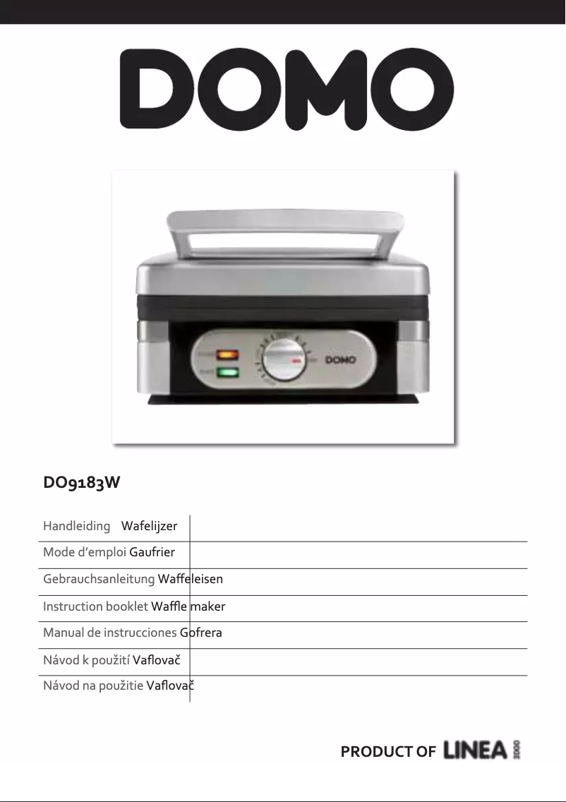 Page 1 de la notice Manuel utilisateur Domo DO9183W