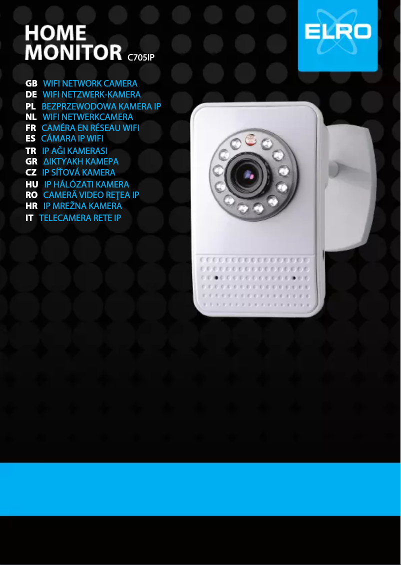 Image de la première page du manuel de l'appareil C705IP