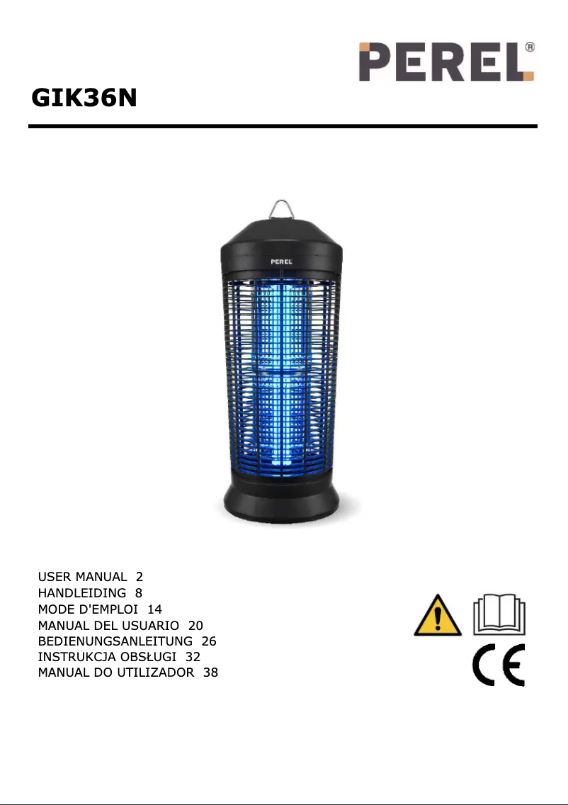 Page n°1 - Manuel utilisateur Perel GIK36N