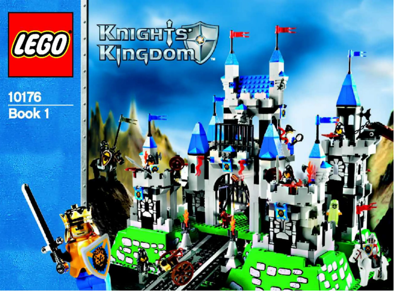 Page 1 de la notice Manuel utilisateur Lego King's Castle