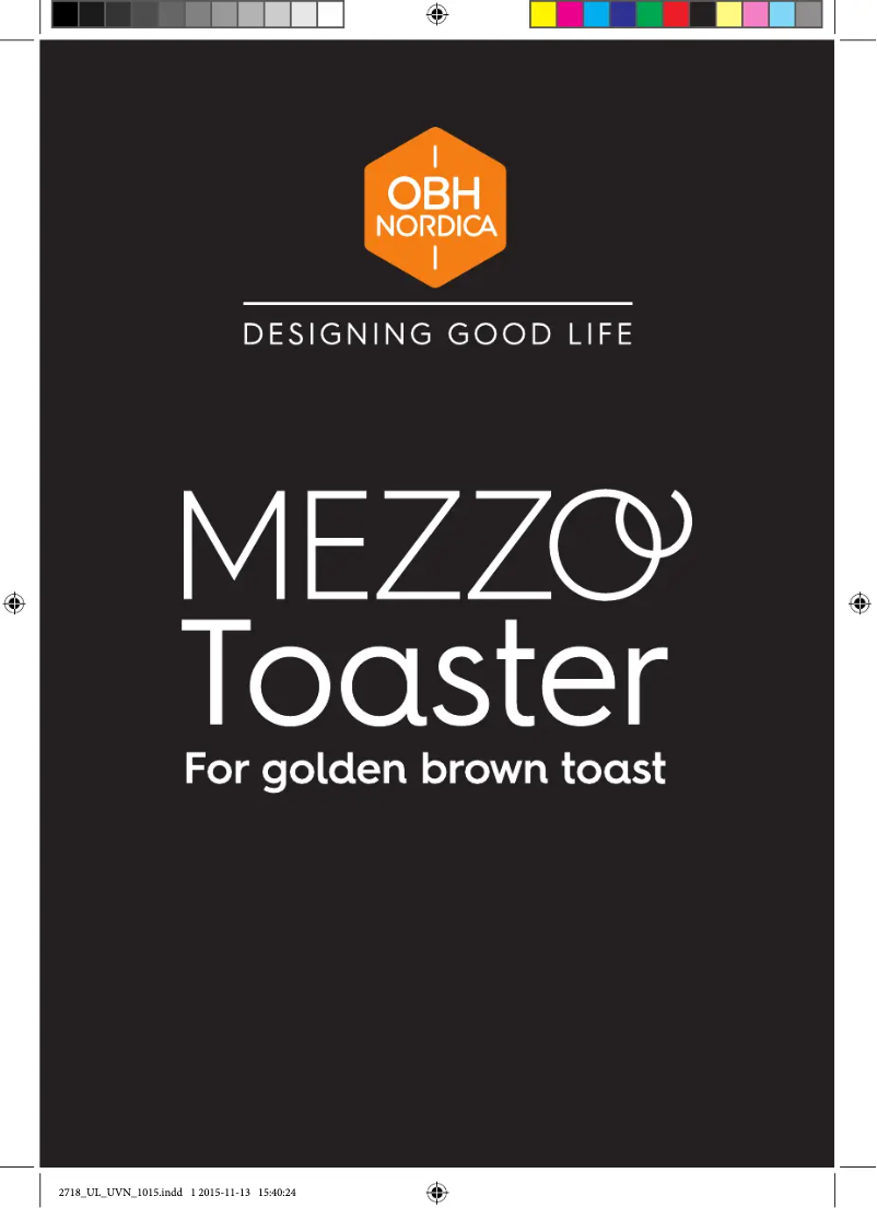 Página 1 del manual Manual de usuario OBH Nordica 2718