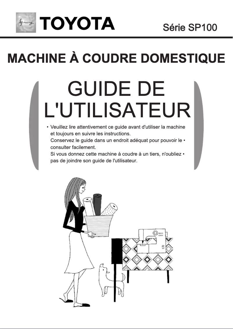 Image de la première page du manuel de l'appareil ECO15CJ