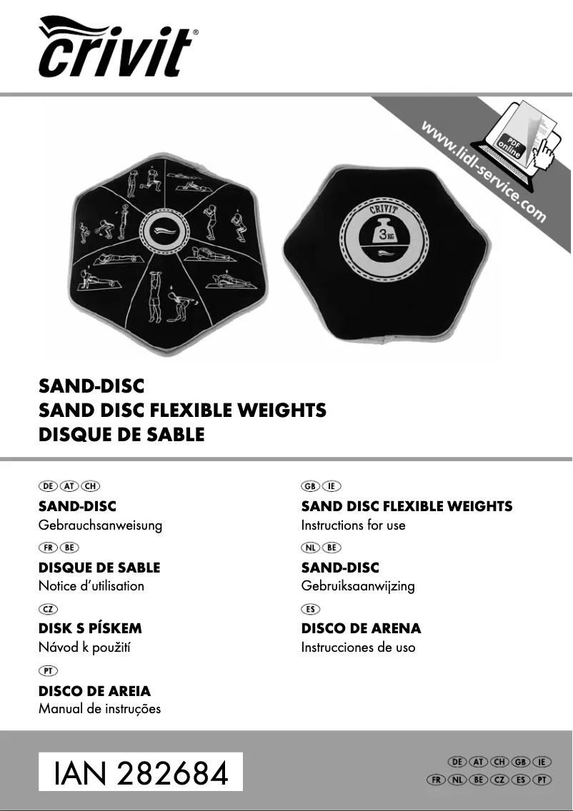 Página 1 del manual Manual de usuario Crivit IAN 282684