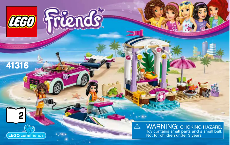 Page 1 de la notice Manuel utilisateur Lego Friends 41316