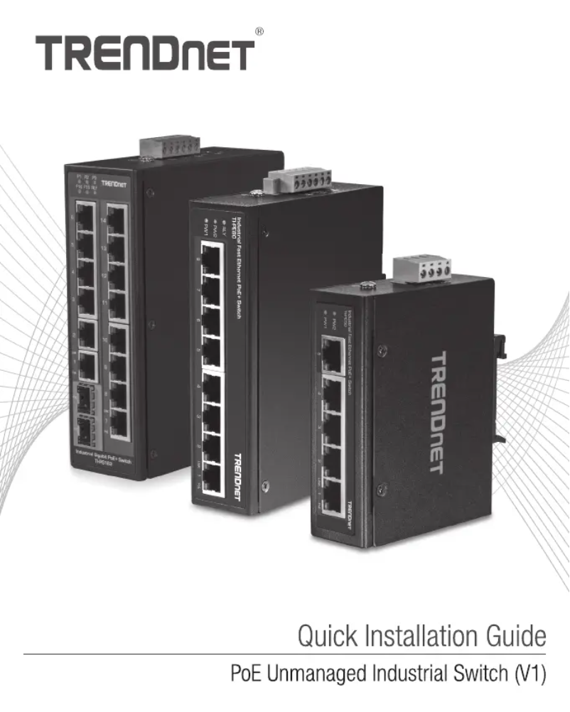 Página 1 del manual Manual de usuario TRENDnet TI-PG162