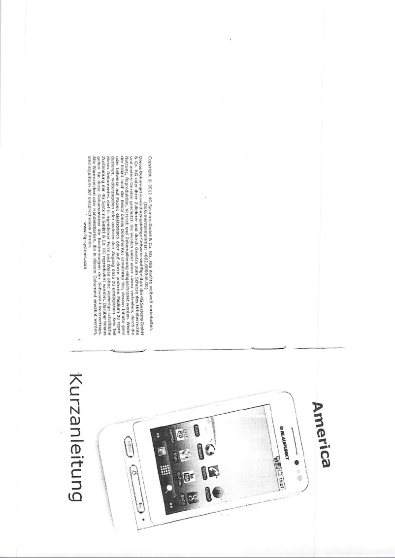 Page n°1 - Manuel utilisateur Blaupunkt America
