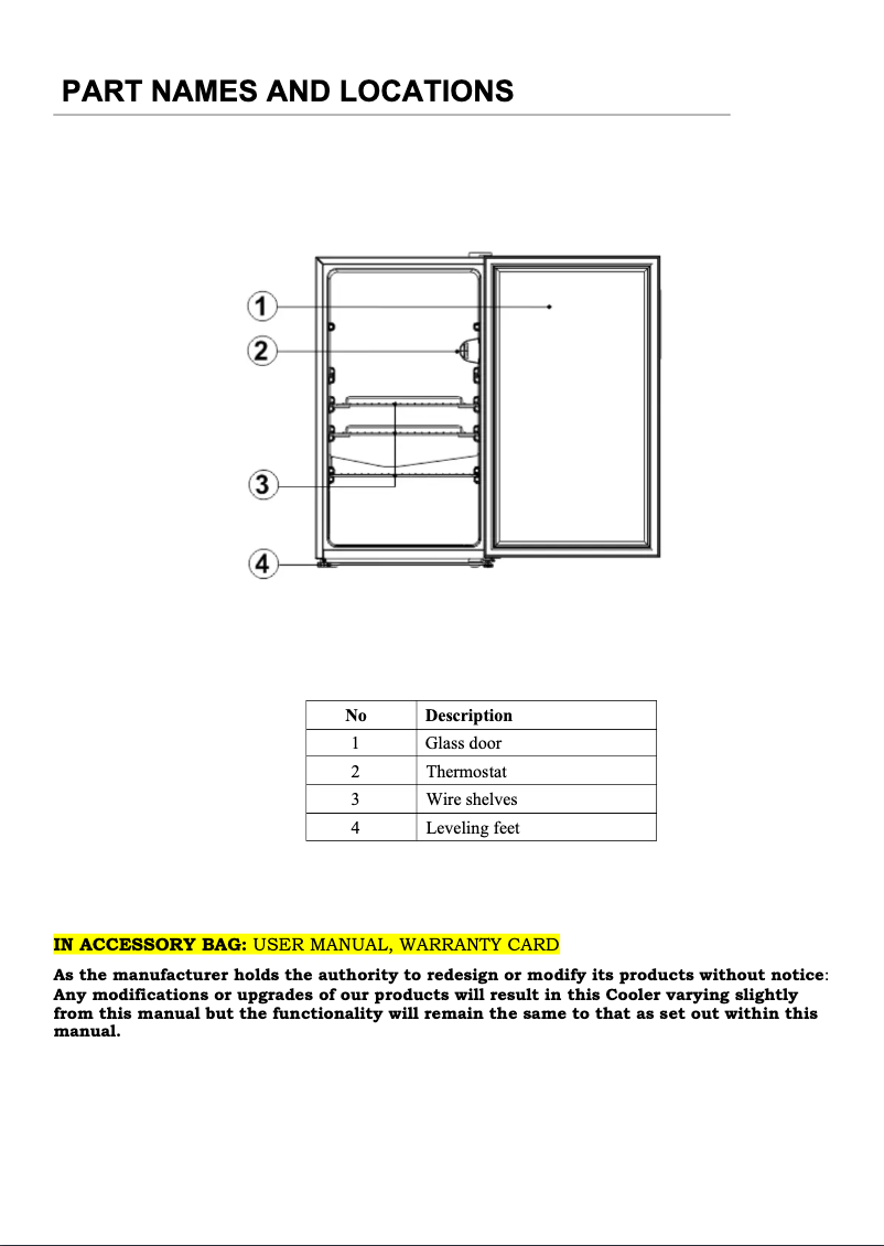 Image de la première page du manuel de l'appareil CBC094BG