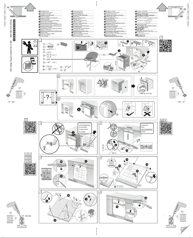Page n°1 - Manuel utilisateur Constructa CP6IS01HLD