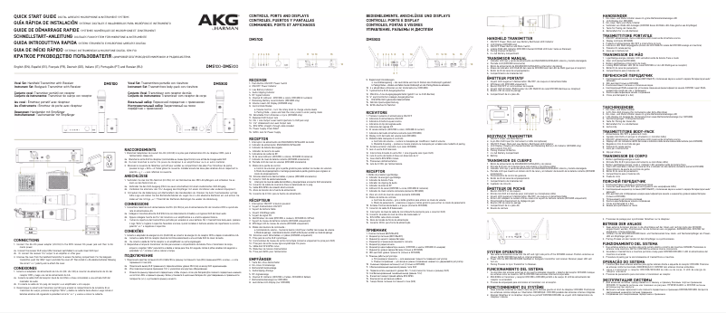 Page n°1 - Mode d'emploi AKG DMS300