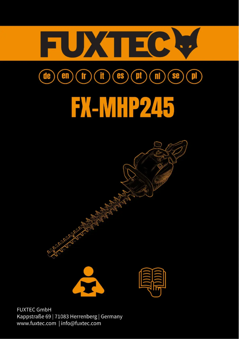 Image de la première page du manuel de l'appareil FX-MHP245