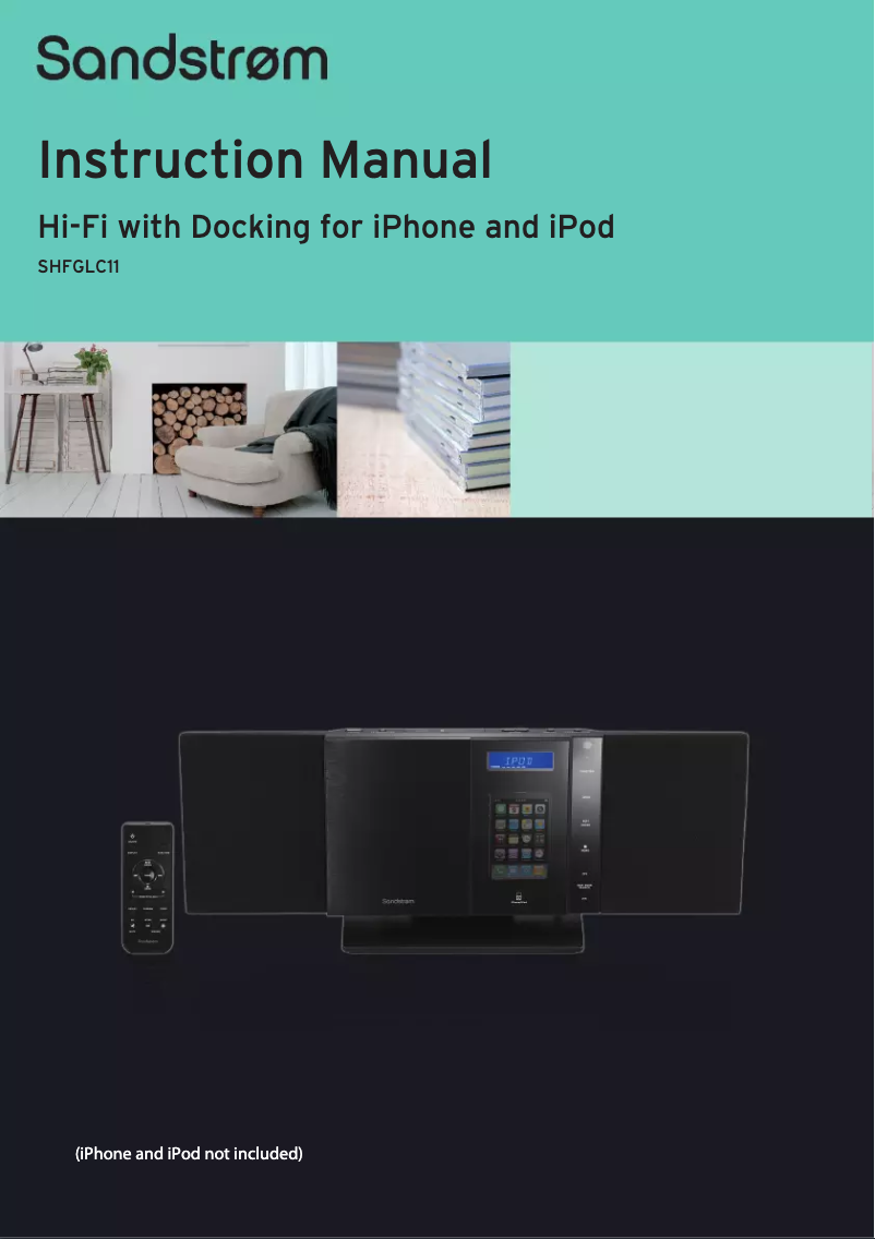 Page 1 de la notice Manuel utilisateur Sandstrøm SHFGLC11