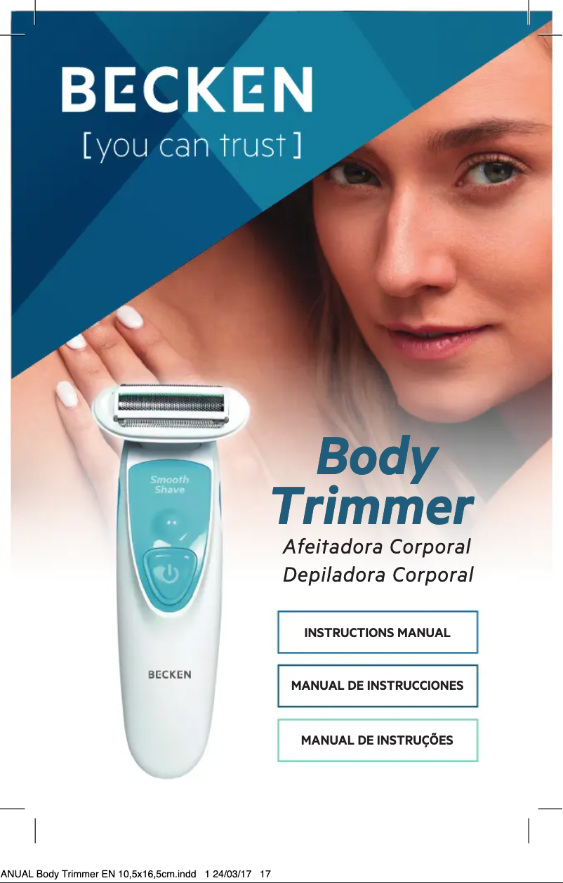 Page 1 de la notice Manuel utilisateur Becken BLS3398