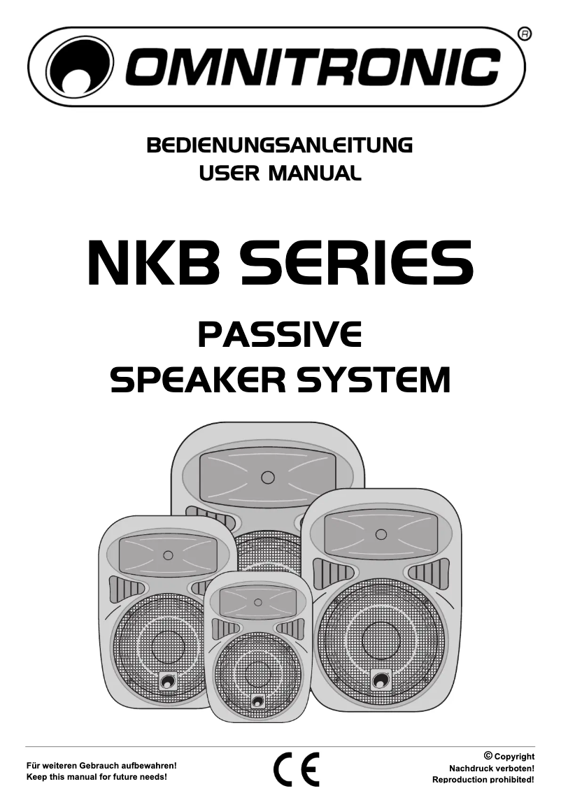 Image de la première page du manuel de l'appareil NKB-210