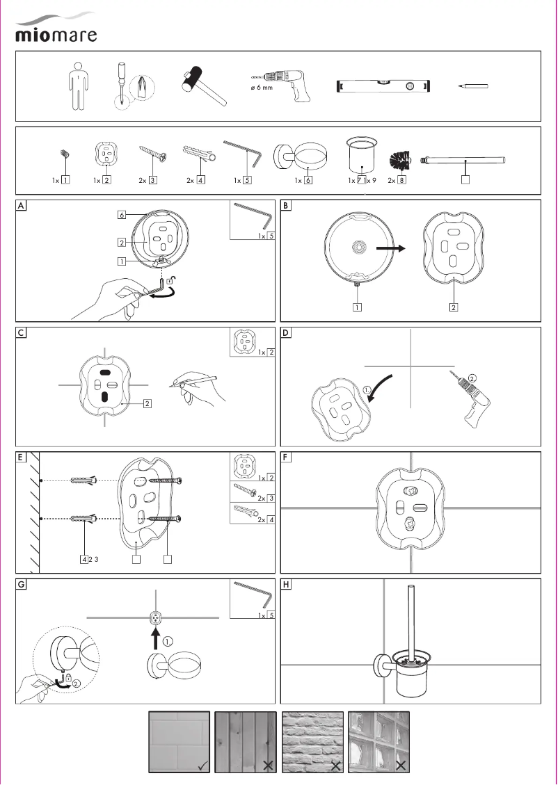 Page n°1 - Manuel utilisateur Miomare HG00602B