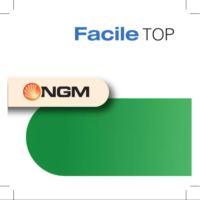 Image de la première page du manuel de l'appareil Facile Top