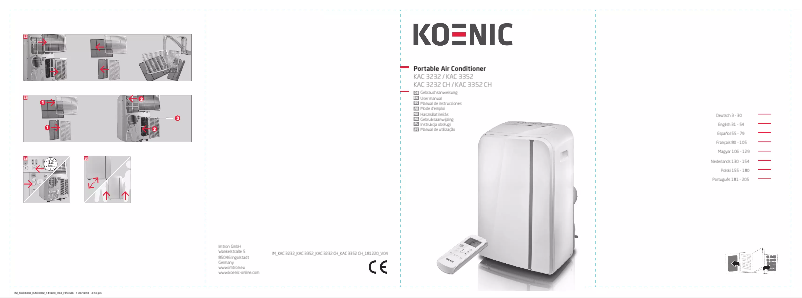 Image de la première page du manuel de l'appareil KAC 3352