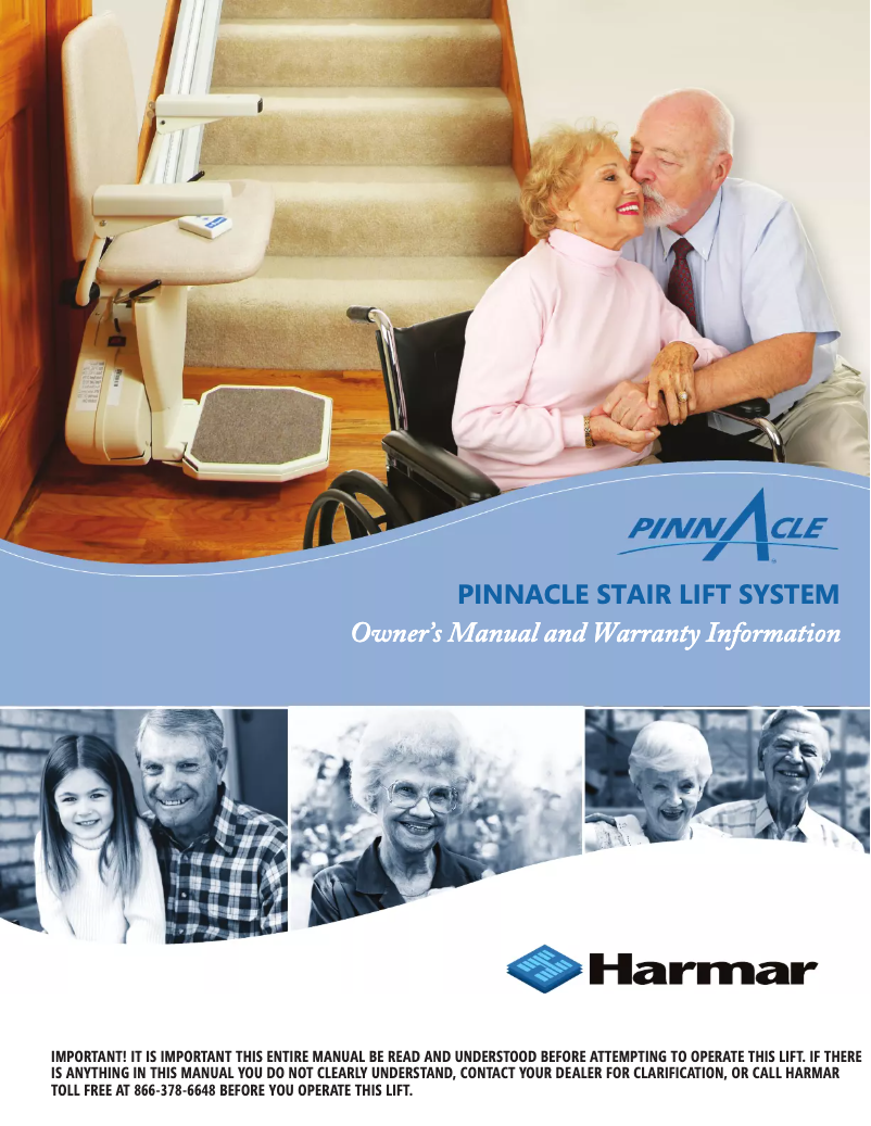 Page n°1 - Manuel utilisateur Harmar Pinnacle