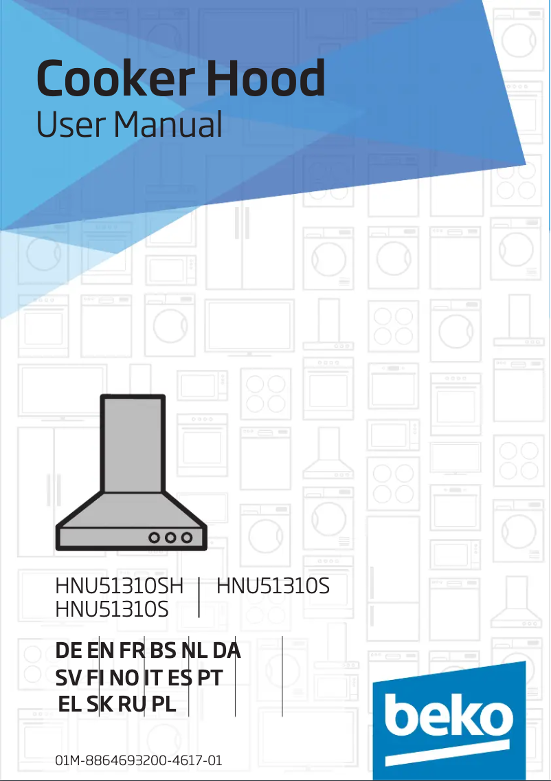 Page 1 de la notice Manuel utilisateur Beko HNU51310S