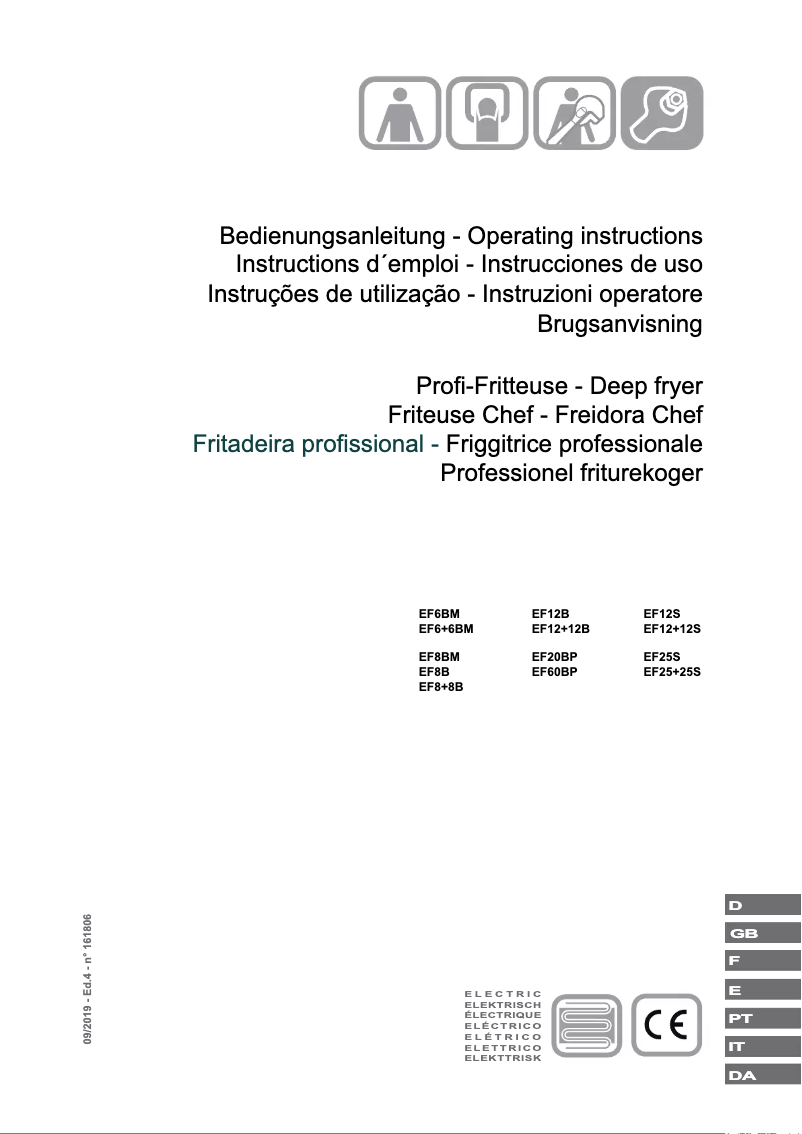 Image de la première page du manuel de l'appareil EF12B